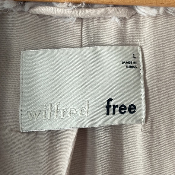 Wilfred free plush coat | Size L 🤍 - Picture 7 of 12